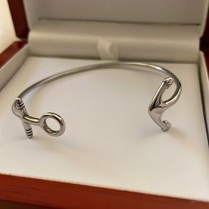 Silver Anchor Bracelet